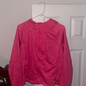 Pink Tri-blend hoodie for girls